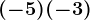 (-5)+(-3)