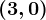 (3,0)