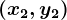 (x2,y2)