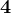 +4