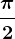 \frac\pi2