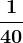 \frac140