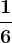 \frac16