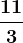 \frac113