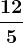 \frac125