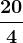 \frac204