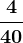 \frac440