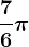 \frac76\pi