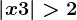 \left | x+3 \right |>2