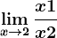 \limx--> 2\fracx+1x+2