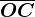 \overlineOC