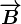 \overrightarrowB