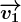 \overrightarrowv1