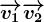 \overrightarrowv1+\overrightarrowv2