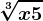 \sqrt[3]x+5