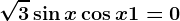 \sqrt3\sin x+\cos x+1=0