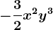 -\frac32x^2y^3