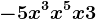 -5x^3+x^5+x+3