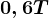 0,6T