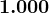 1.000