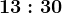 13:30