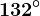 132^\circ