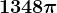 1348\pi