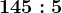 145:5