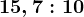 15,7:10