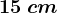 15\: cm