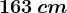 163\, cm