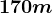 170m