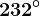 232^\circ