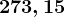 273,15