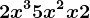 2x^3+5x^2+x+2