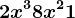 2x^3+8x^2+1
