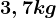 3,7 kg