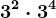 3^2\cdot 3^4