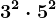 3^2\cdot 5^2