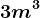 3m^3