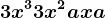 3x^3+3x^2+ax+a