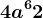 4a^6+2