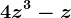 4z^3-z