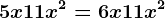 5x+11+x^2=6x+11+x^2