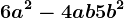 6a^2-4ab+5b^2