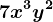 7x^3y^2