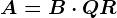 A=B\cdot Q+R
