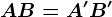 AB=A'B'