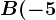 B(-5;-4)