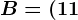 B=(11;2)